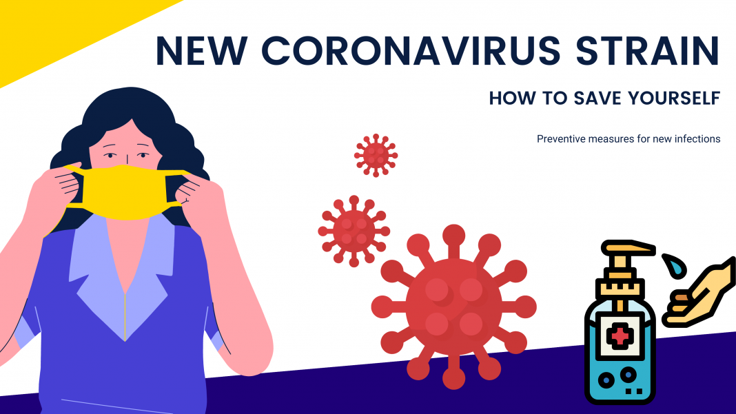 New coronavirus strain